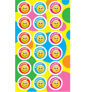 0-11-211 Наклейка оценка Смайлики