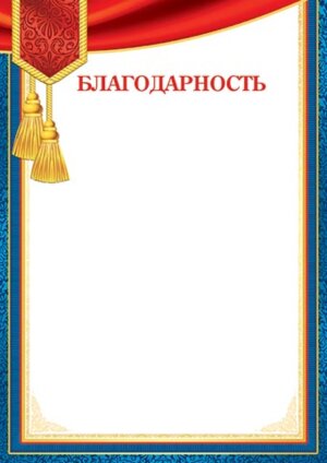 9-19-355 Благодарность