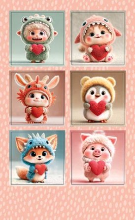 0-11-14162 Наклейки Милашки