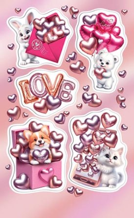 0-11-14163 Наклейки LOVE