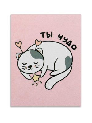 2-54-14207 Открытка мини Ты чудо