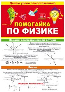 Шпаргалка Помогайка по физике