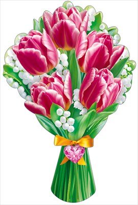 Украшение Тюльпаны и ландыши