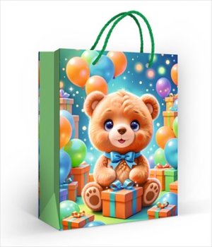 Бумажный пакет Медвежонок