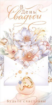 Конверт В День свадьбы 70.235