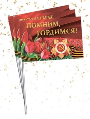 Набор флажков Помним гордимся 1.0000142