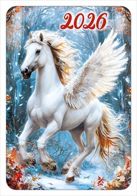 Календарь карманный Лошадь фэнтези