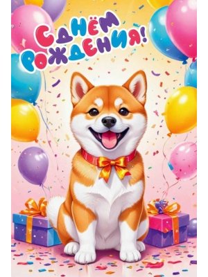 Открытка С Днем рождения дет 7.0001397