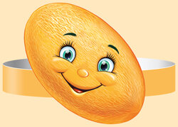 Ободок Дыня