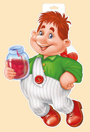 Плакат фигурный Карлсон