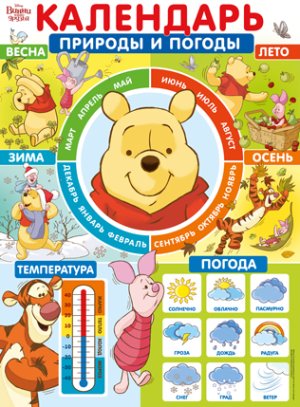 Плакат Календарь природы и погоды