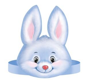 Ободок Заяц мальчик 