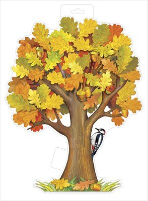 Плакат фигурный Дуб 59,466,00