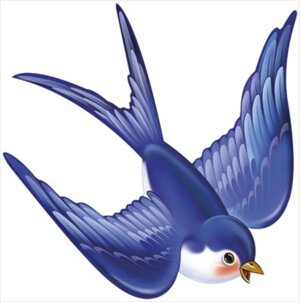 Украшение Ласточка