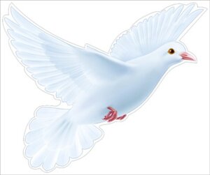 Украшение Голубь
