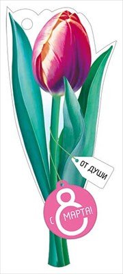 Бирка С 8 Марта От души