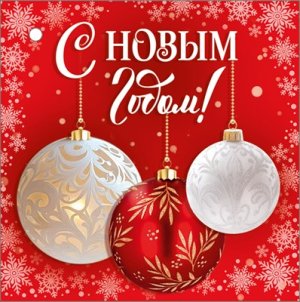 Бирка С Новым годом 3.0001393