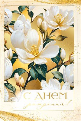 Открытка С Днем рождения жен 3.0001412