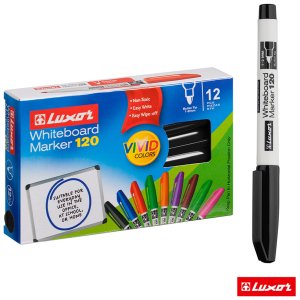 Маркер для белых досок 1-2мм 120 Черный пулевид 3641