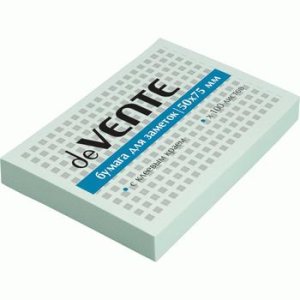 Бумага с клеевым краем 51x76 мм 100л голубая 2010311