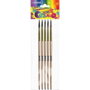 Кисть Белка №6 круглая Cosmo деревянная ручка 8073342