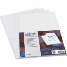 Папка вкладыш А4 40мкм гладкая фактура 100шт 3050306