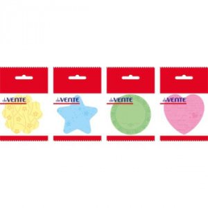 Бумага для заметок с клеевым краем 70x70мм 50л фигурная с рис Fancy Пастель 2010800