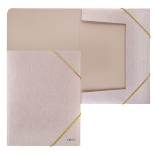 Папка на резинке А4 Glitter Shine 400мкм 2 угловые резинки 3 клап 3070912