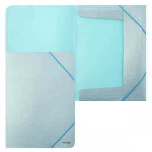 Папка на резинке А4 deVENTE. Glitter Shine 2 угловые резинки 3 клапана 3070910