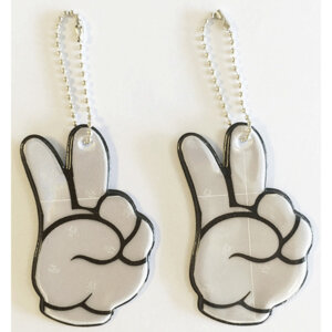 Брелок светоотражающий Привет 9082004