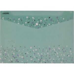 Папка конверт на кнопке A4 Crystal Dream 333x235мм 180мкм искрящаяся 3071971