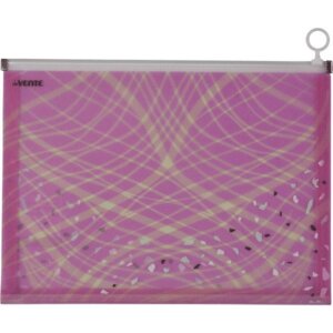 Папка на молнии А4 с расширением Crystal Dream 180мкм искрящаяся фактура 3072902