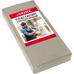 Пластилин скульптурный 1000г Телесный твердый пленка 8042915