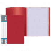 Папка 40 файлов A4 500мкм вкладыши 30мкм фактура песок Зеленая 3103401