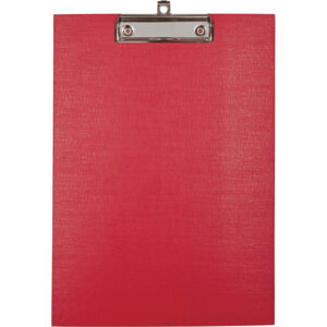 Клипборд A4 2мм картон покрытие ПВХ красный 3034702