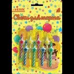 Набор свечей Звезды 8 шт 9060708