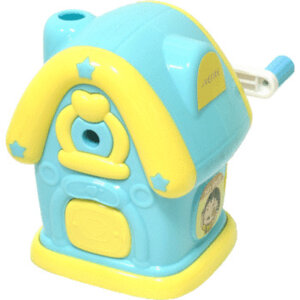 Точилка 1 отв с контейнером механ Домик резной 4071005