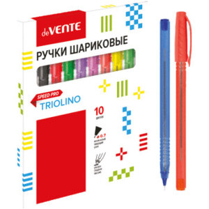 Набор ручек шар 10цв Triolino Translucent  серия Speed Pro 0,7мм 5073110
