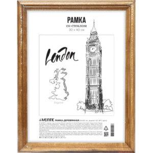 Рамка дерево 30x40см A3 профиль N1 акриловое стекло 9027170