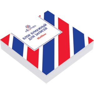 Блок для записей 90x90мм 100л белый проклеен плотность 65г/м² 2012803