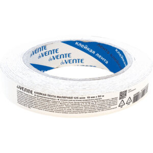 Клейкая лента малярная 125мкм 19 ммx50м 4163001