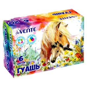 Гуашь 6цв Animals по 20мл 120мл картон коробка 8075000