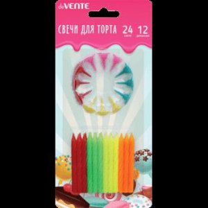 Свечи Неон 24шт 9060701