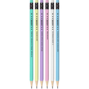 Карандаш ч/г HB 6шт Lady Perfection грифель 2мм шестигран 5030100