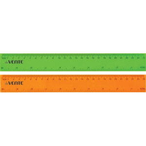 Линейка 25см пластик с индивидуальной марк цв флуоресцентная 5091328