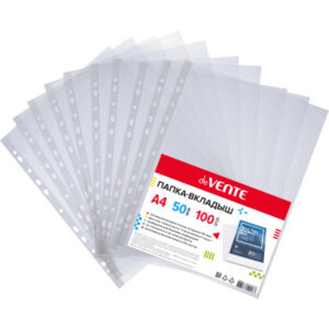 Папка вкладыш A4 50мкм фактура апельсиновая корка с перф 3050920