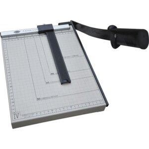 Резак для бумаги сабельный A4 48x26x4см 12л с металл основанием 4200802