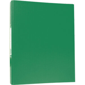 Папка на 2 кольцах A4 35мм PP Зеленая 3080411