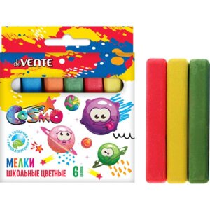 Мелки  06цв Cosmo прямоугольные цветные 8078202