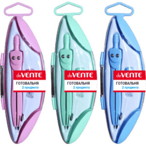 Готовальня 2 предм Pastel цв пастельные асс 5093001